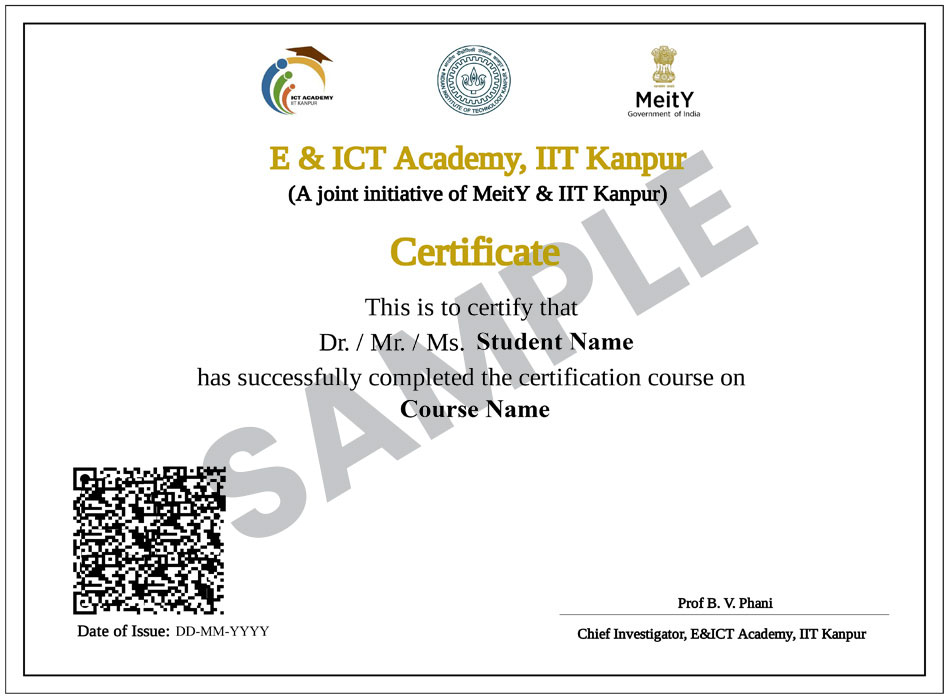 Course Completion Certificate
