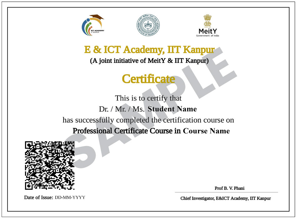 Course Completion Certificate