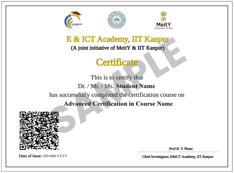Course Completion Certificate